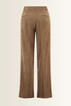 Ribcord pantalon met wijde pijp Alexis Cambio