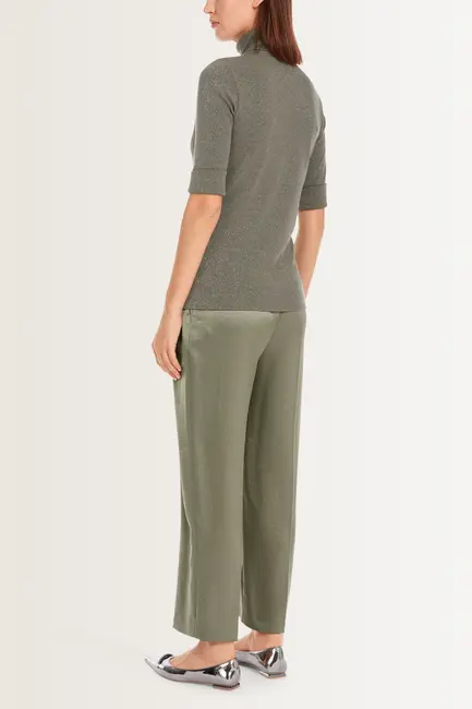 Ribgebreid T-shirt met lurex Marc Cain
