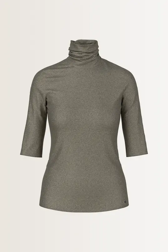 Ribgebreid T-shirt met lurex Marc Cain
