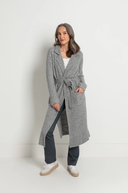 Ribgebreid vest
