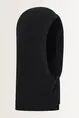 Ribgebreide cashmere balaclava