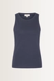 Ribgebreide tanktop