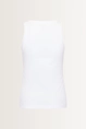 Ribgebreide tanktop