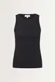 Ribgebreide tanktop