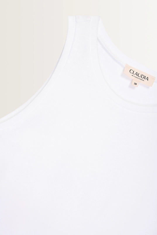 Ribgebreide tanktop