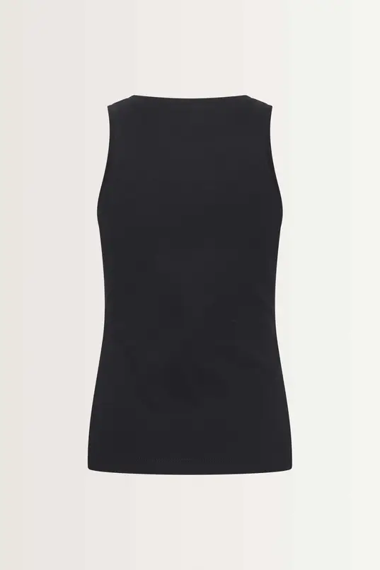 Ribgebreide tanktop