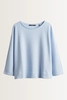 Ribstructuur shirt Kayuma Someday