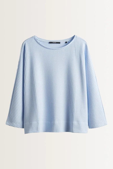 Ribstructuur shirt Kayuma Someday