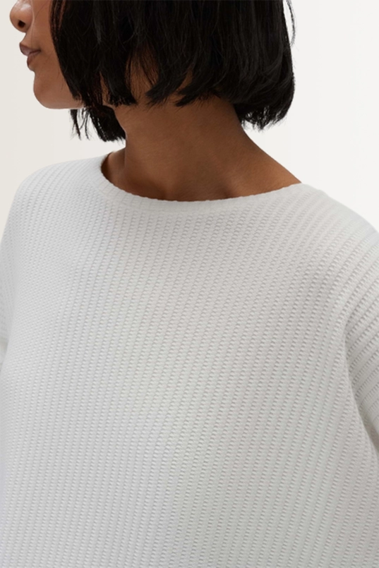 Ribstructuur shirt Kayuma Someday