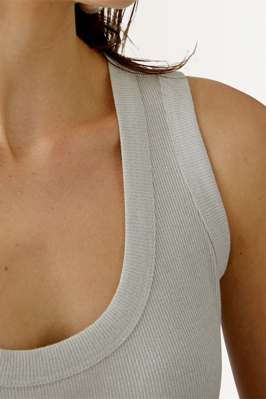 Ribtop subtiele glans OUI