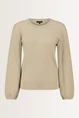 Ribtrui met lurex glans