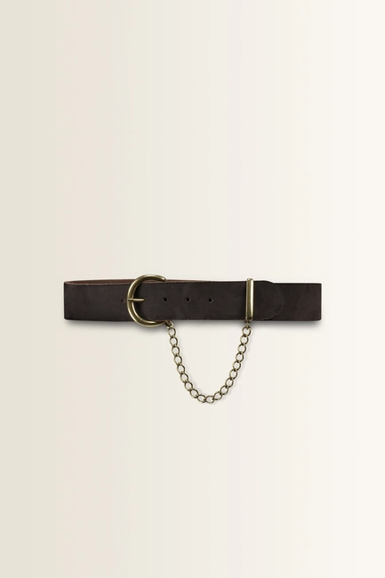 Riem met kettingdetail