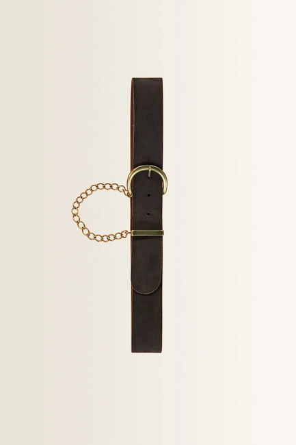Riem met kettingdetail