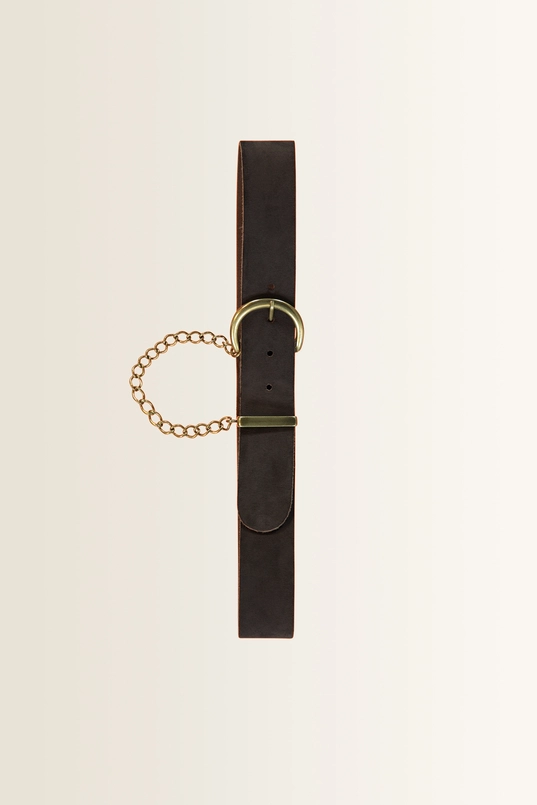 Riem met kettingdetail