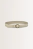Riem met vintage metalen gesp