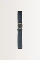 Riem met vintage metalen gesp