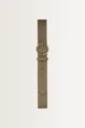 Riem met vintage metalen gesp