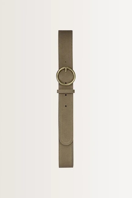 Riem met vintage metalen gesp