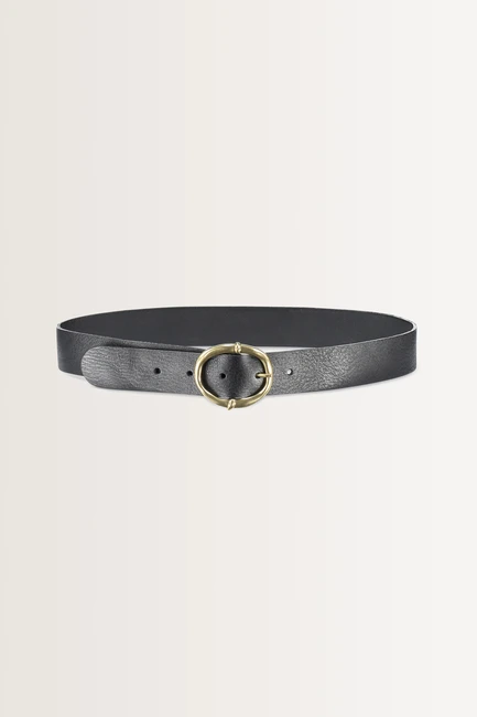 Riem met vintage metalen gesp