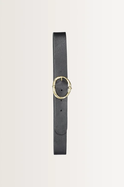 Riem met vintage metalen gesp
