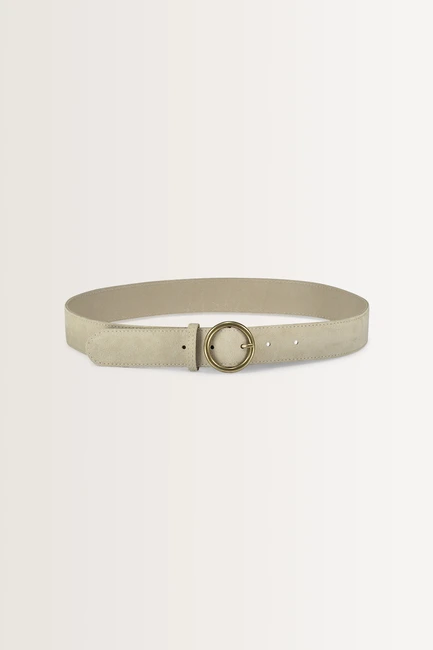 Riem met vintage metalen gesp