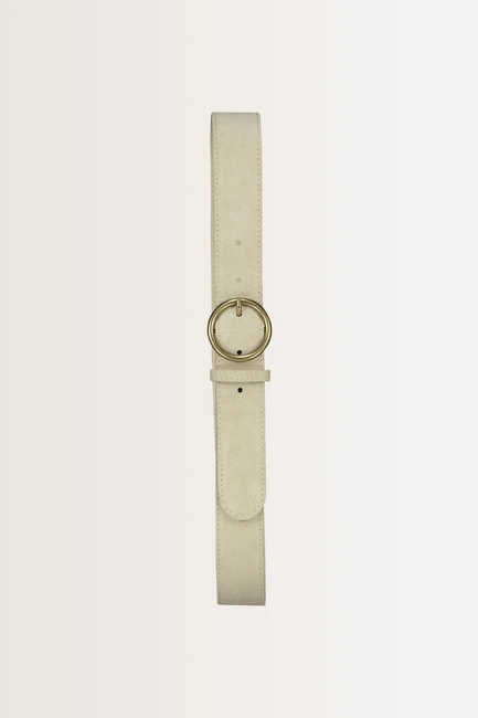 Riem met vintage metalen gesp
