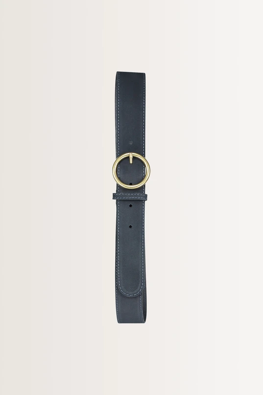 Riem met vintage metalen gesp