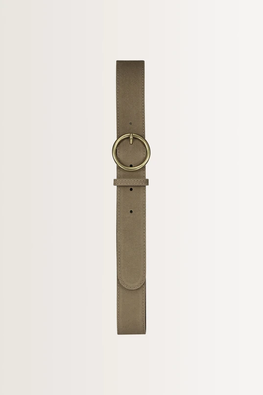 Riem met vintage metalen gesp