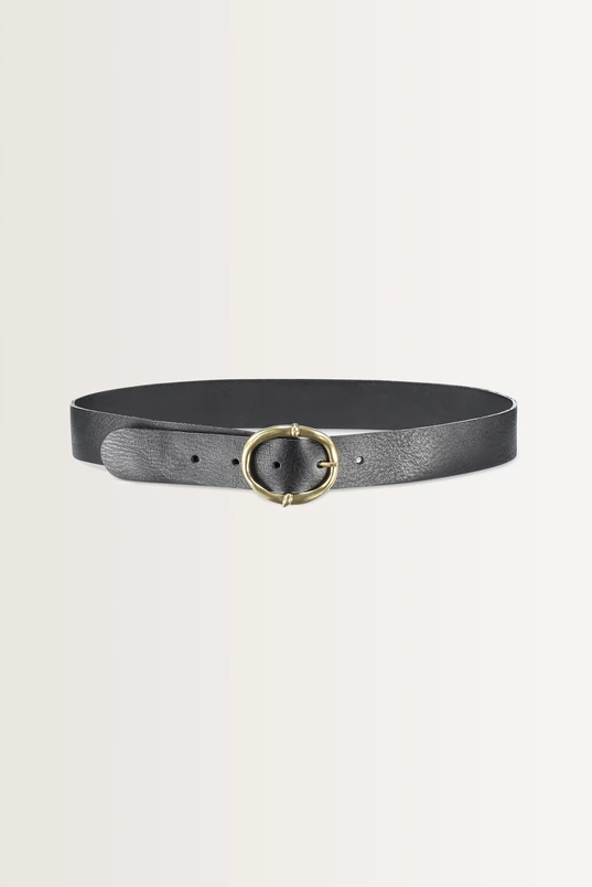 Riem met vintage metalen gesp