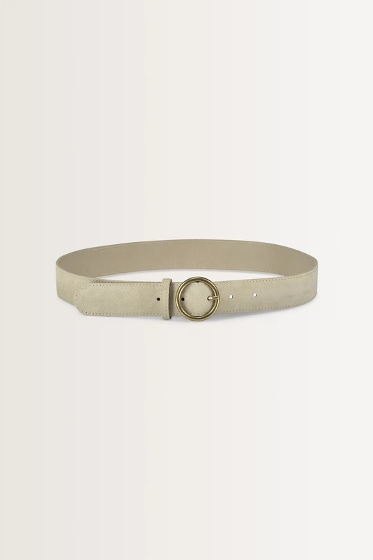 Riem met vintage metalen gesp