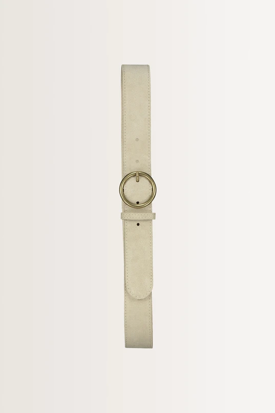 Riem met vintage metalen gesp