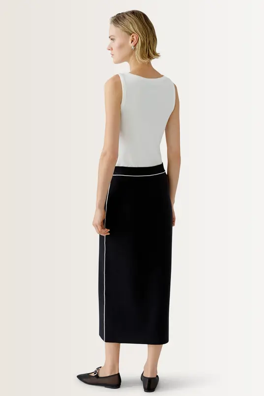 Rok met contrastdetails OUI
