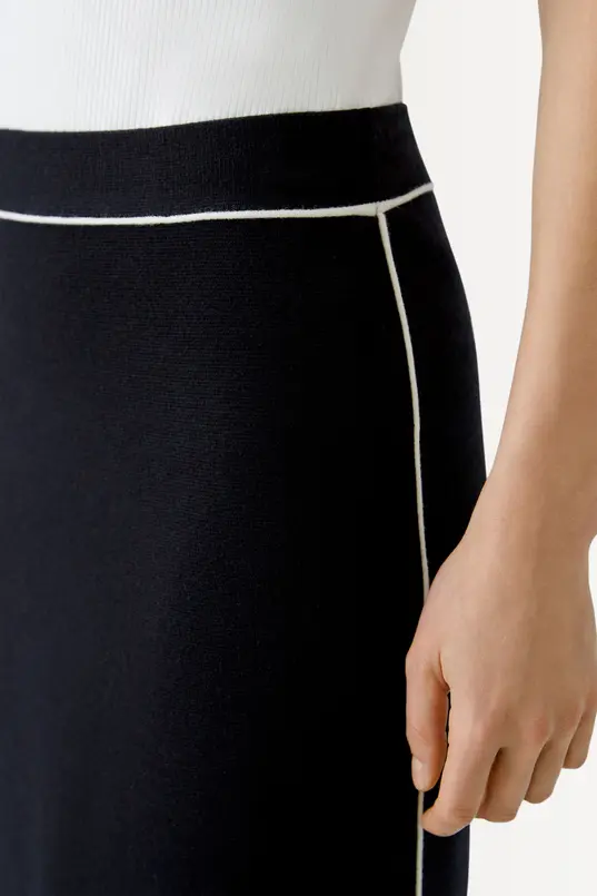 Rok met contrastdetails OUI