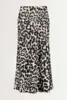 Rok met dierenprint Monari