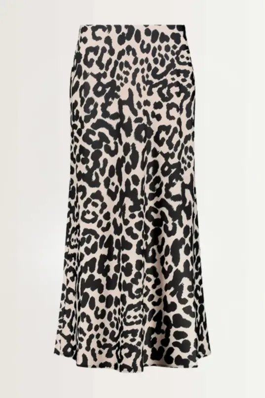 Rok met dierenprint Monari