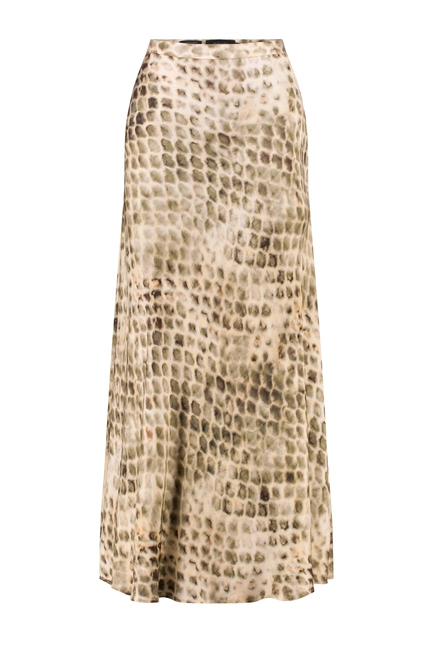 Rok met slangenprint