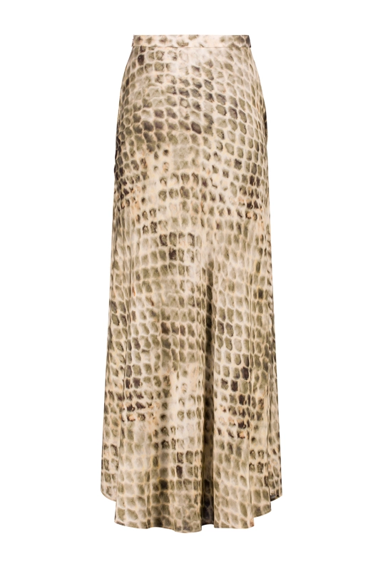 Rok met slangenprint