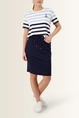 Rok met strikdetail Monari