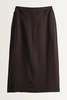 Rok van viscose-linnen Olini detail Someday