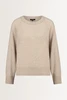 Ronde hals trui cashmere