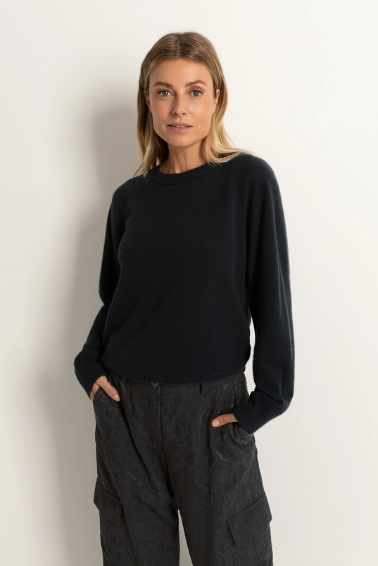 Ronde hals trui cashmere
