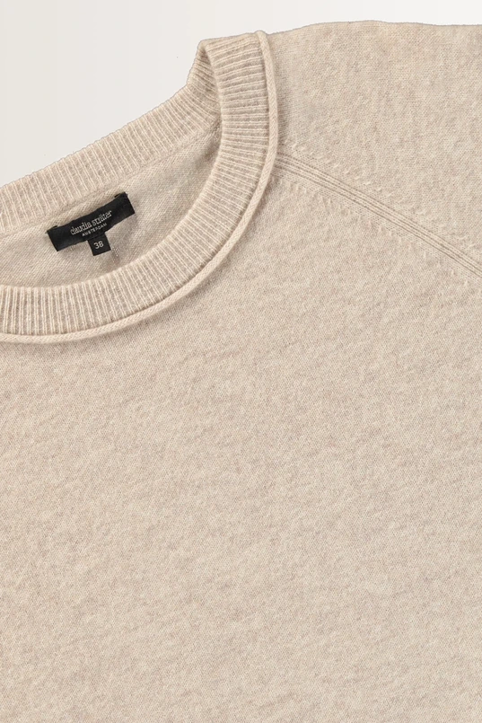 Ronde hals trui cashmere