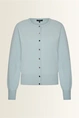 Ronde hals vest in knit