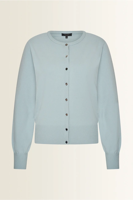 Ronde hals vest in knit