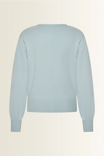 Ronde hals vest in knit