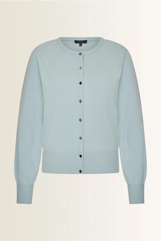 Ronde hals vest in knit
