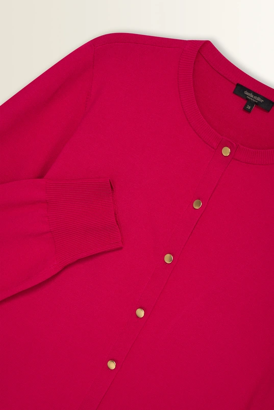Ronde hals vest in knit