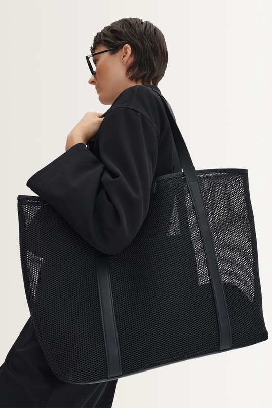 Ruime shopper in mesh Banto bag Someday