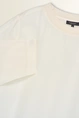 Satijnachtige blouse met driekwartmouwen