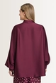 Satijnen blouse met ballonmouwen Vera Mont